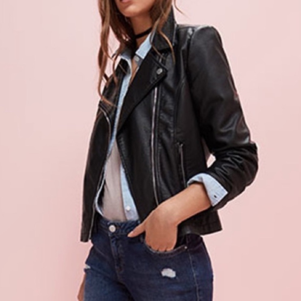 Primark Faux Leather Jacket NWOT